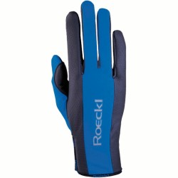 Rennen Handschuhe Roeckl Lika schwarz/blau